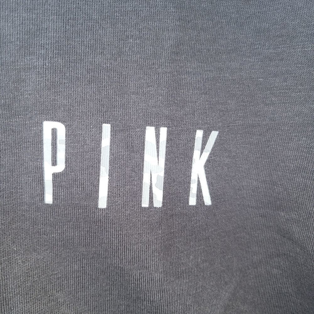 Victoria's Secret Pink Camou  Logo Long sleeve Tee NWT